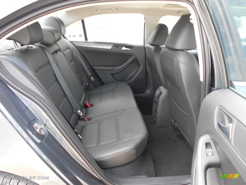 Titan Black Interior 2013 Volkswagen Jetta TDI Sedan Photo #73759566