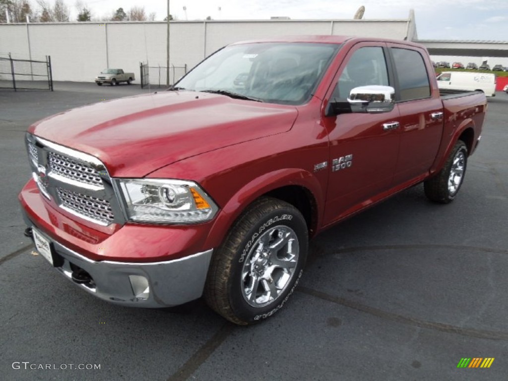 Deep Cherry Red Pearl 2013 Ram 1500 Laramie Crew Cab Exterior Photo #73760213