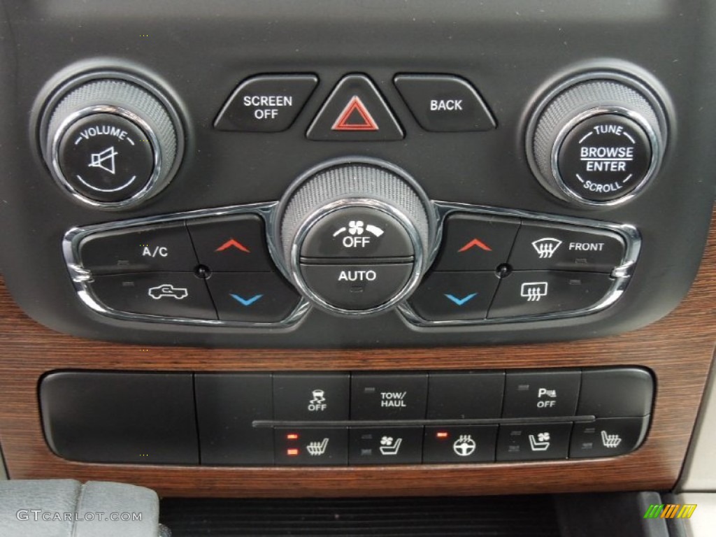 2013 Ram 1500 Laramie Crew Cab Controls Photo #73760481