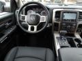 Black 2013 Ram 1500 Laramie Crew Cab Dashboard