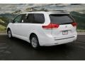 2013 Super White Toyota Sienna XLE  photo #2