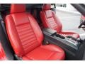 Black/Red 2007 Ford Mustang GT Premium Convertible Interior Color