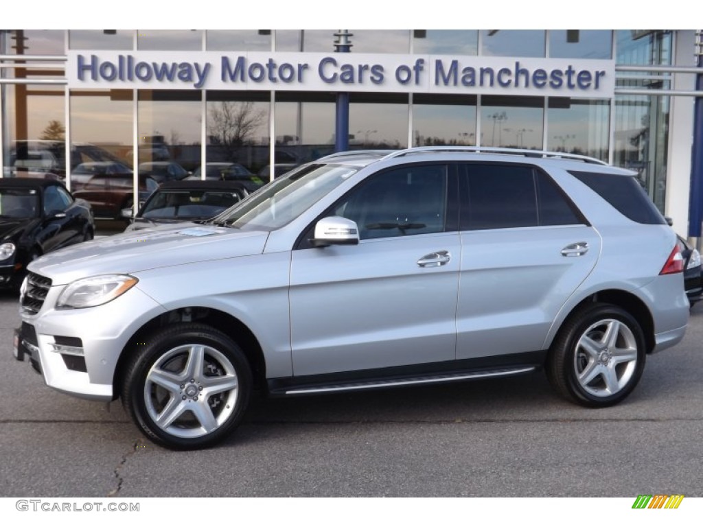 2013 ML 550 4Matic - Iridium Silver Metallic / Black photo #1