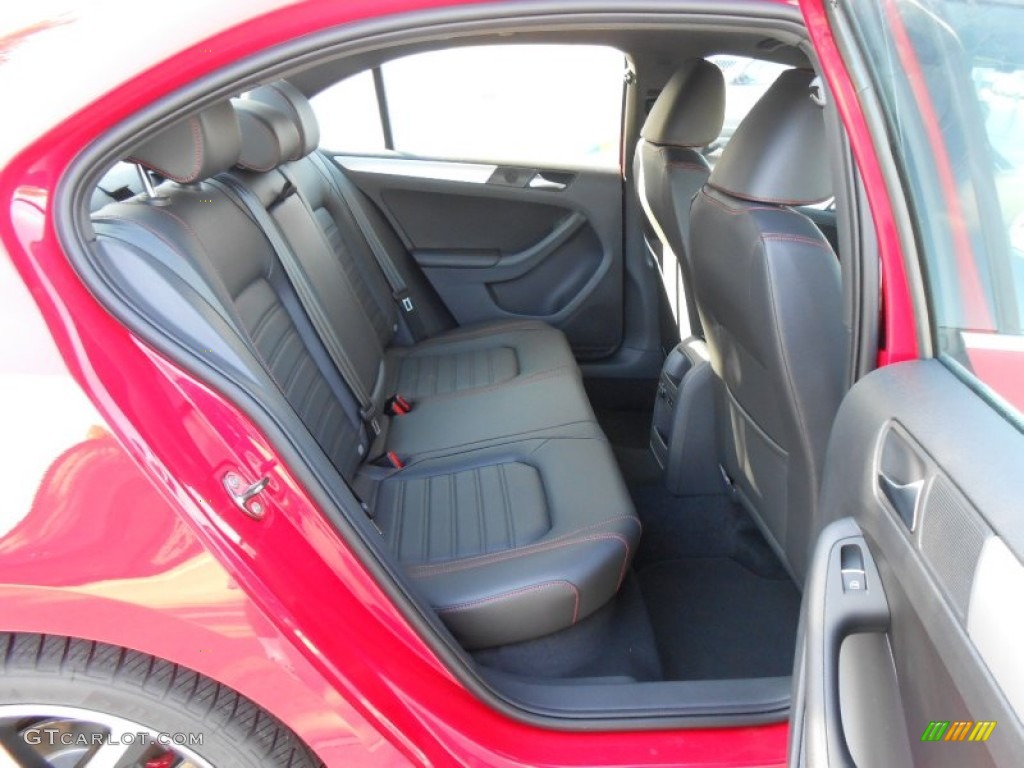 Titan Black Interior 2013 Volkswagen Jetta GLI Autobahn Photo #73763135