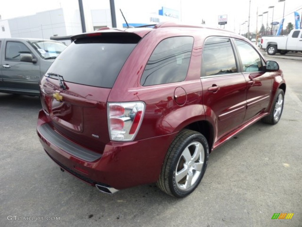 Deep Ruby Red Metallic 2009 Chevrolet Equinox Sport AWD Exterior Photo #73764143