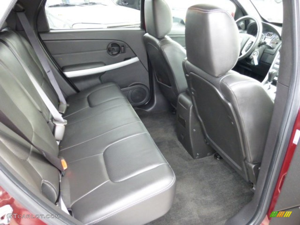 Ebony Interior 2009 Chevrolet Equinox Sport AWD Photo #73764203