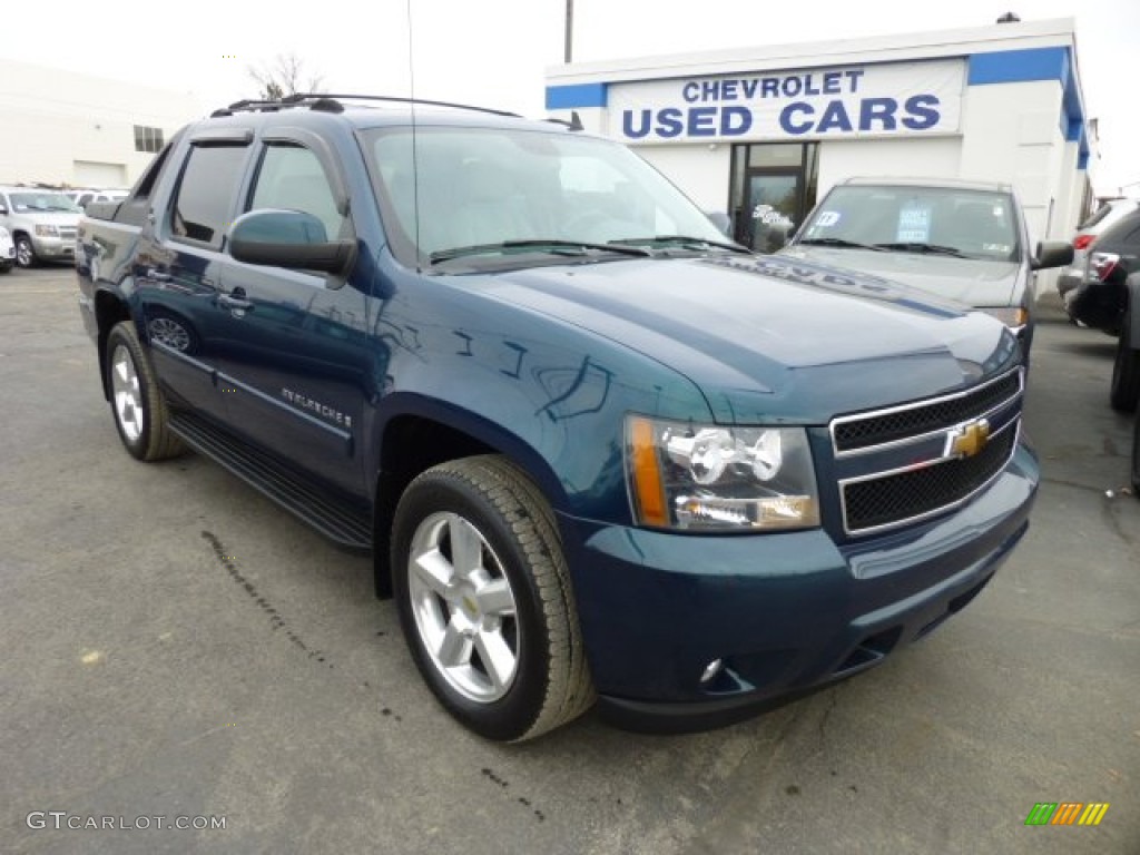 2007 Avalanche LTZ 4WD - Bermuda Blue Metallic / Dark Titanium/Light Titanium photo #1