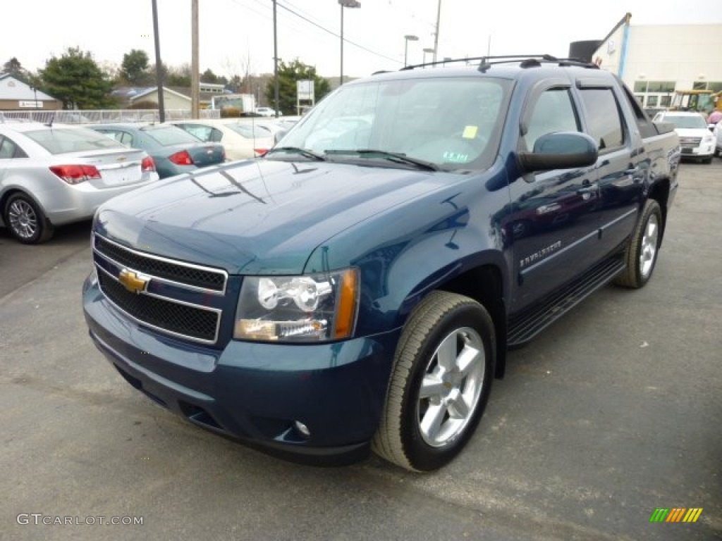 2007 Avalanche LTZ 4WD - Bermuda Blue Metallic / Dark Titanium/Light Titanium photo #3