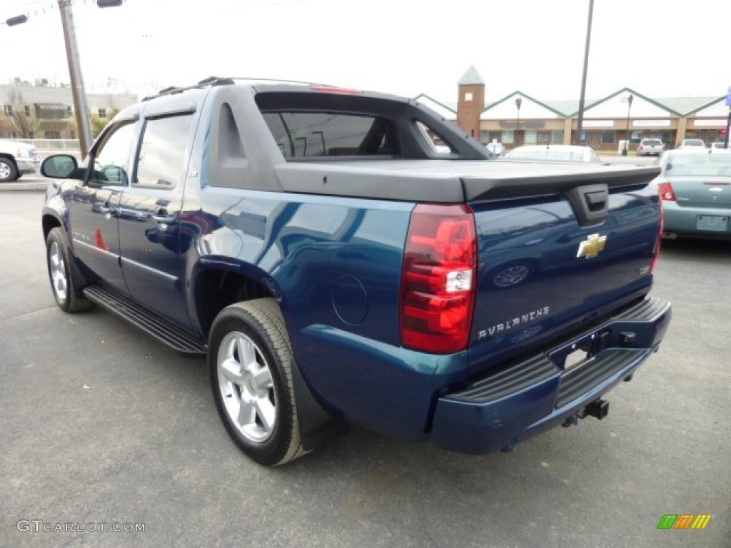 2007 Avalanche LTZ 4WD - Bermuda Blue Metallic / Dark Titanium/Light Titanium photo #4