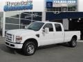 Oxford White 2009 Ford F350 Super Duty XL Crew Cab 4x4