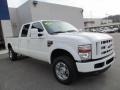 Oxford White - F350 Super Duty XL Crew Cab 4x4 Photo No. 4