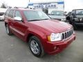 2006 Inferno Red Crystal Pearl Jeep Grand Cherokee Overland 4x4  photo #1