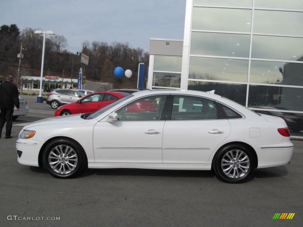 Porcelain White Pearl 2011 Hyundai Azera Limited Exterior Photo #73765901