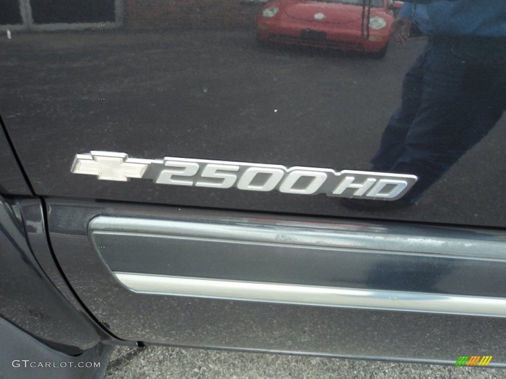 2003 Silverado 2500HD LS Crew Cab 4x4 - Dark Gray Metallic / Dark Charcoal photo #23