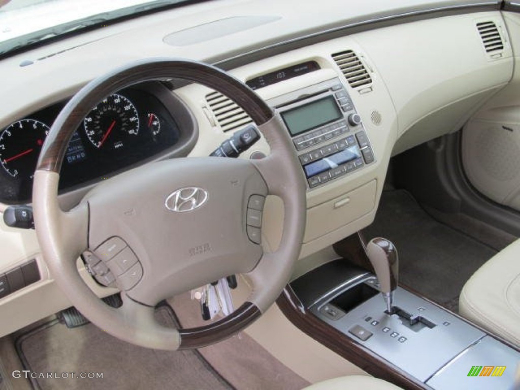 2011 Hyundai Azera Limited Beige Dashboard Photo #73766171