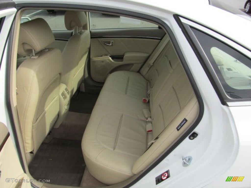 Beige Interior 2011 Hyundai Azera Limited Photo #73766228