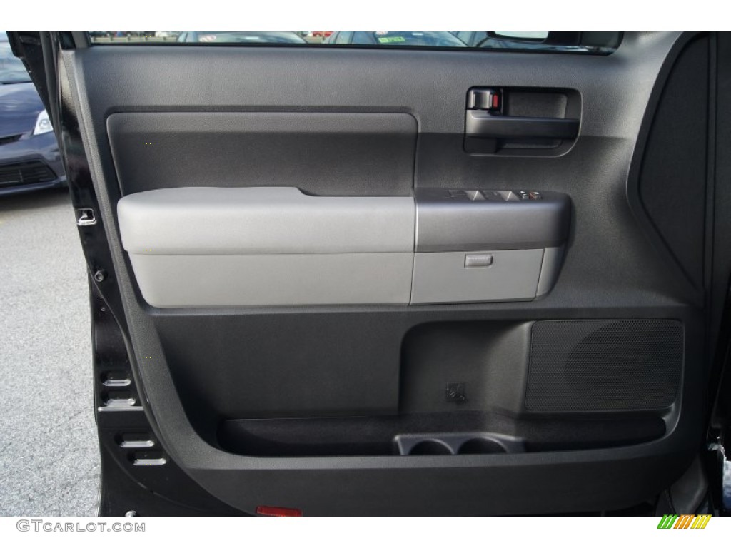 2013 Toyota Tundra SR5 Double Cab 4x4 Graphite Door Panel Photo #73766824