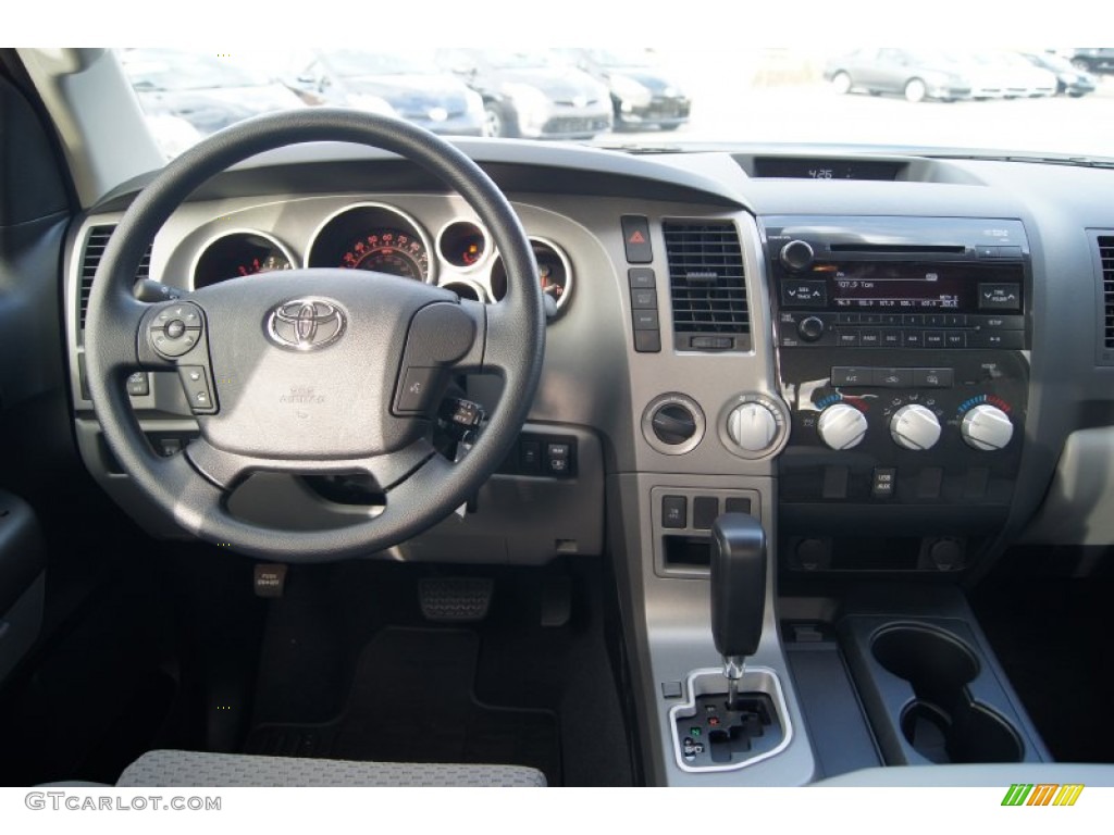 2013 Toyota Tundra SR5 Double Cab 4x4 Graphite Dashboard Photo #73767197