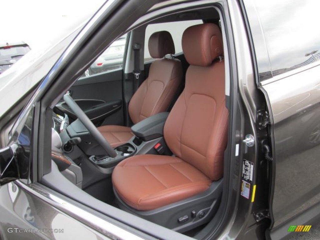 Saddle Interior 2013 Hyundai Santa Fe Sport 2.0T Photo #73767645