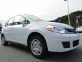 2012 Fresh Powder White Nissan Versa 1.8 S Hatchback  photo #7