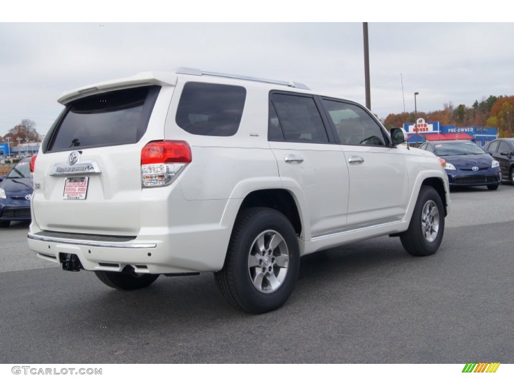 2013 4Runner SR5 - Blizzard White Pearl / Sand Beige Leather photo #5