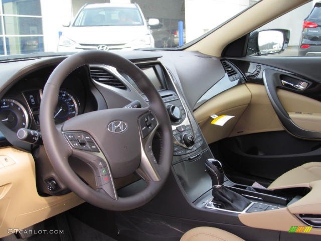 2013 Hyundai Azera Standard Azera Model Camel Dashboard Photo #73768352