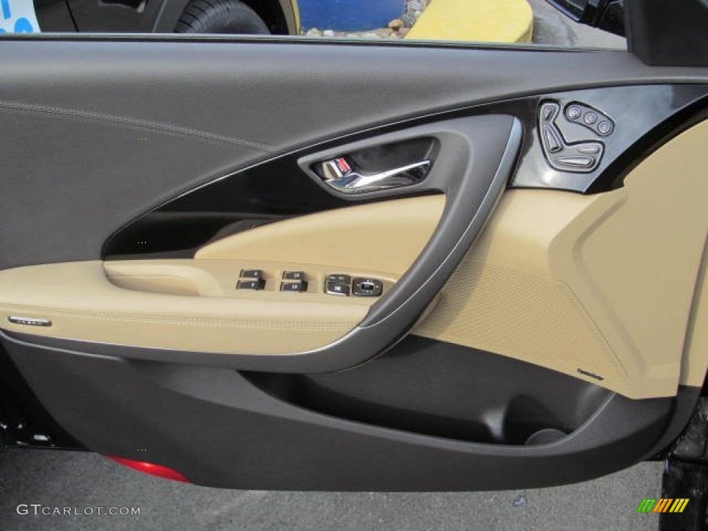 2013 Hyundai Azera Standard Azera Model Camel Door Panel Photo #73768373