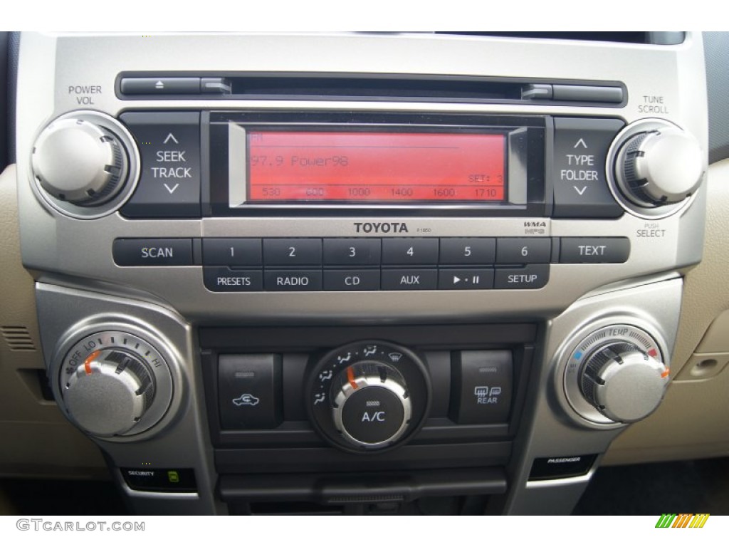 2013 4Runner SR5 - Blizzard White Pearl / Sand Beige Leather photo #35