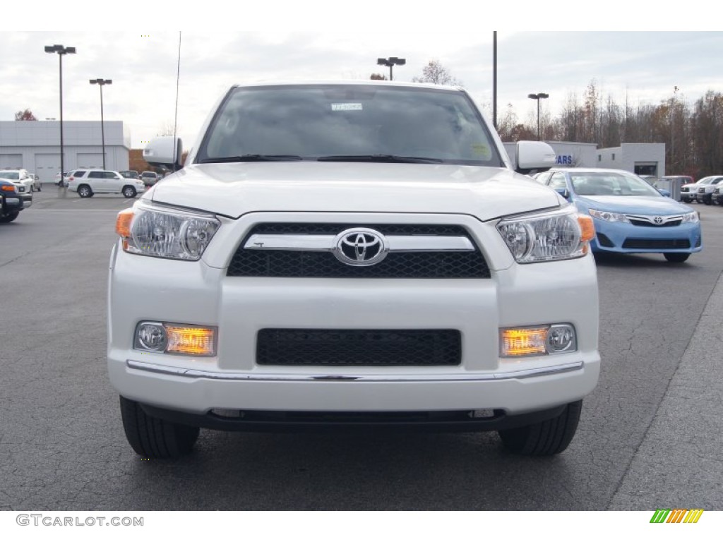 2013 4Runner SR5 - Blizzard White Pearl / Sand Beige Leather photo #42