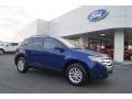 2013 Deep Impact Blue Metallic Ford Edge SE  photo #1