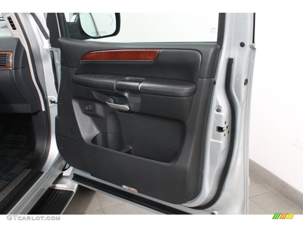 2010 Infiniti QX 56 4WD Graphite Door Panel Photo #73769498
