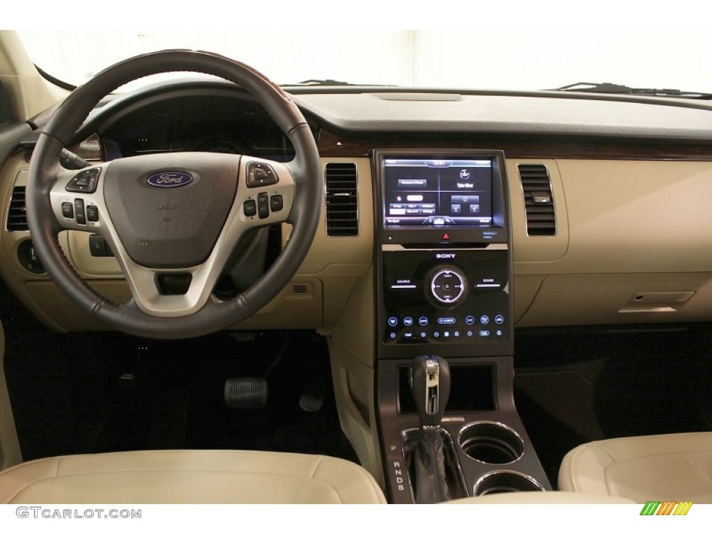 2013 Ford Flex Limited Dune Dashboard Photo #73769807