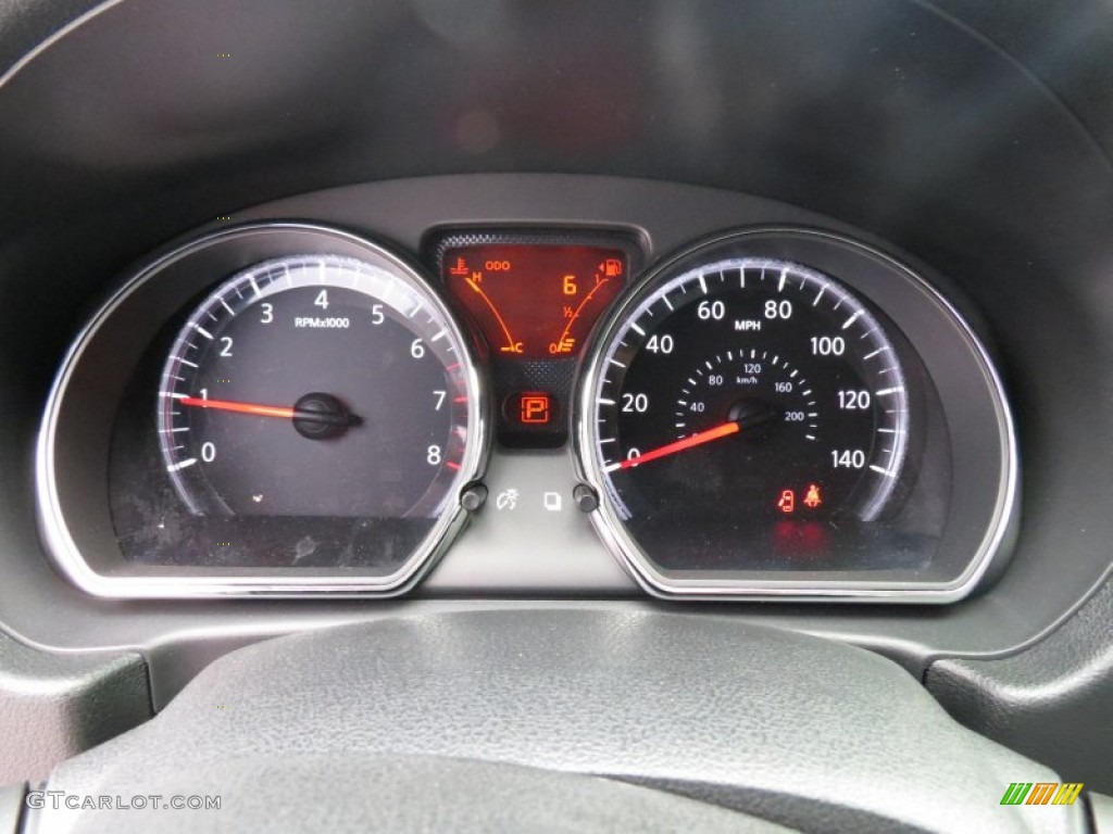 2013 Nissan Versa 1.6 SV Sedan Gauges Photo #73770224