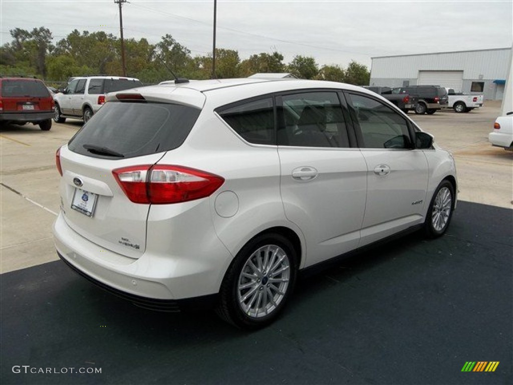 White Platinum 2013 Ford C-Max Hybrid SE Exterior Photo #73770230