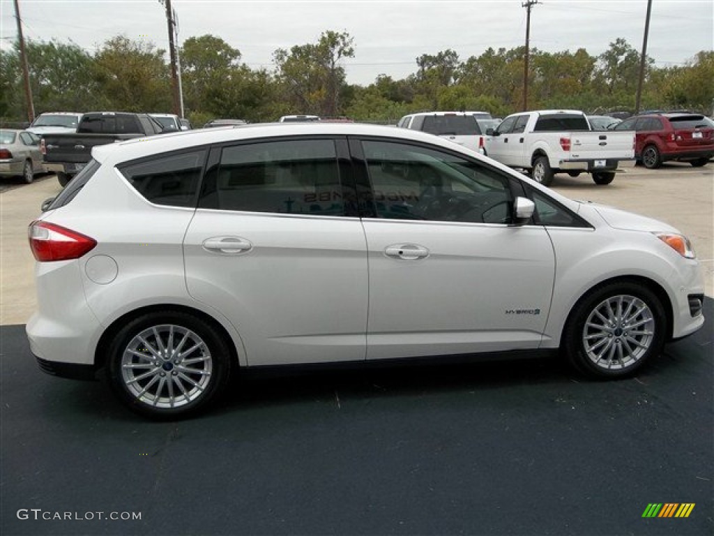 White Platinum 2013 Ford C-Max Hybrid SE Exterior Photo #73770242