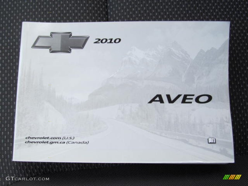 2010 Aveo LT Sedan - Black Granite / Charcoal photo #21