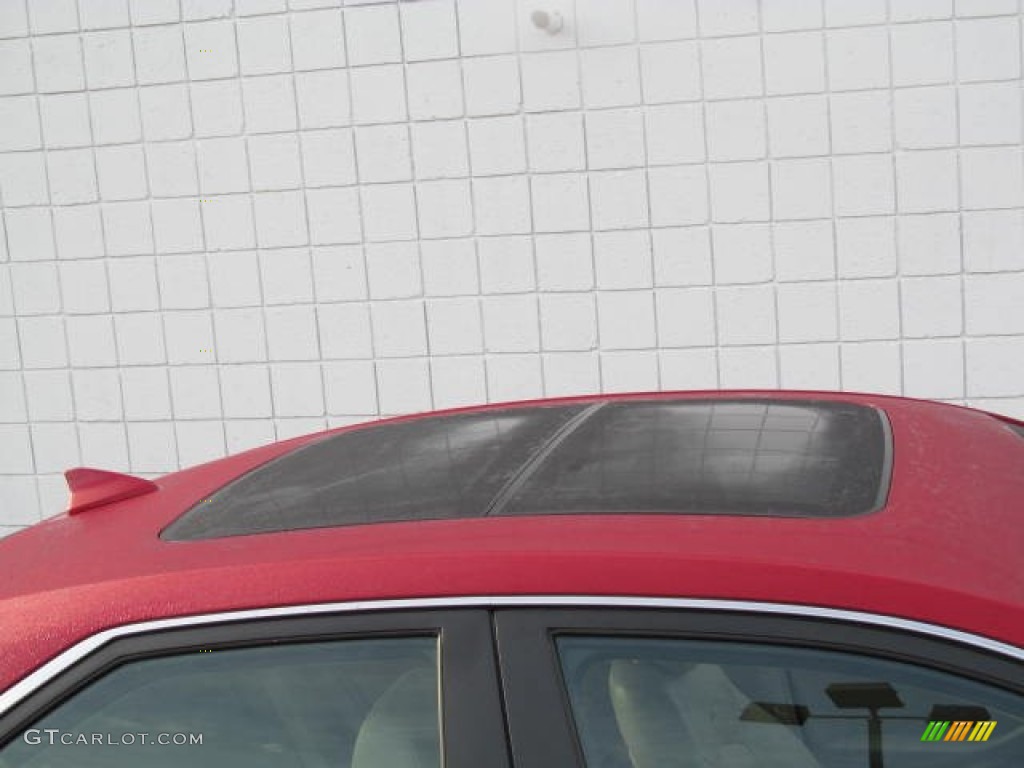 2011 CTS 4 3.0 AWD Sedan - Crystal Red Tintcoat / Cashmere/Cocoa photo #4