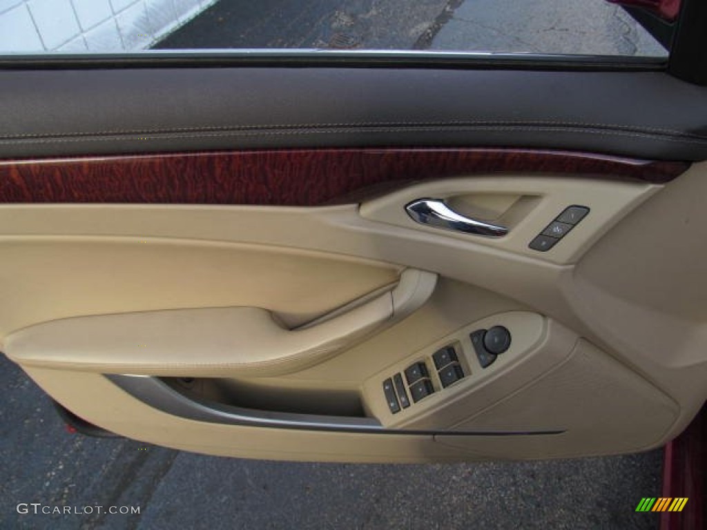 2011 CTS 4 3.0 AWD Sedan - Crystal Red Tintcoat / Cashmere/Cocoa photo #12