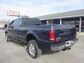 2006 True Blue Metallic Ford F350 Super Duty Lariat Crew Cab 4x4  photo #3