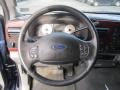 Medium Flint 2006 Ford F350 Super Duty Lariat Crew Cab 4x4 Steering Wheel