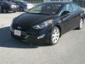 2013 Midnight Black Hyundai Elantra Limited  photo #2