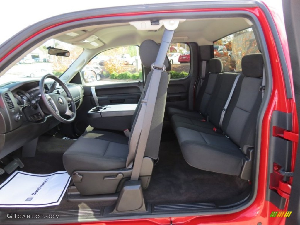 2012 Silverado 1500 LT Extended Cab - Victory Red / Ebony photo #12