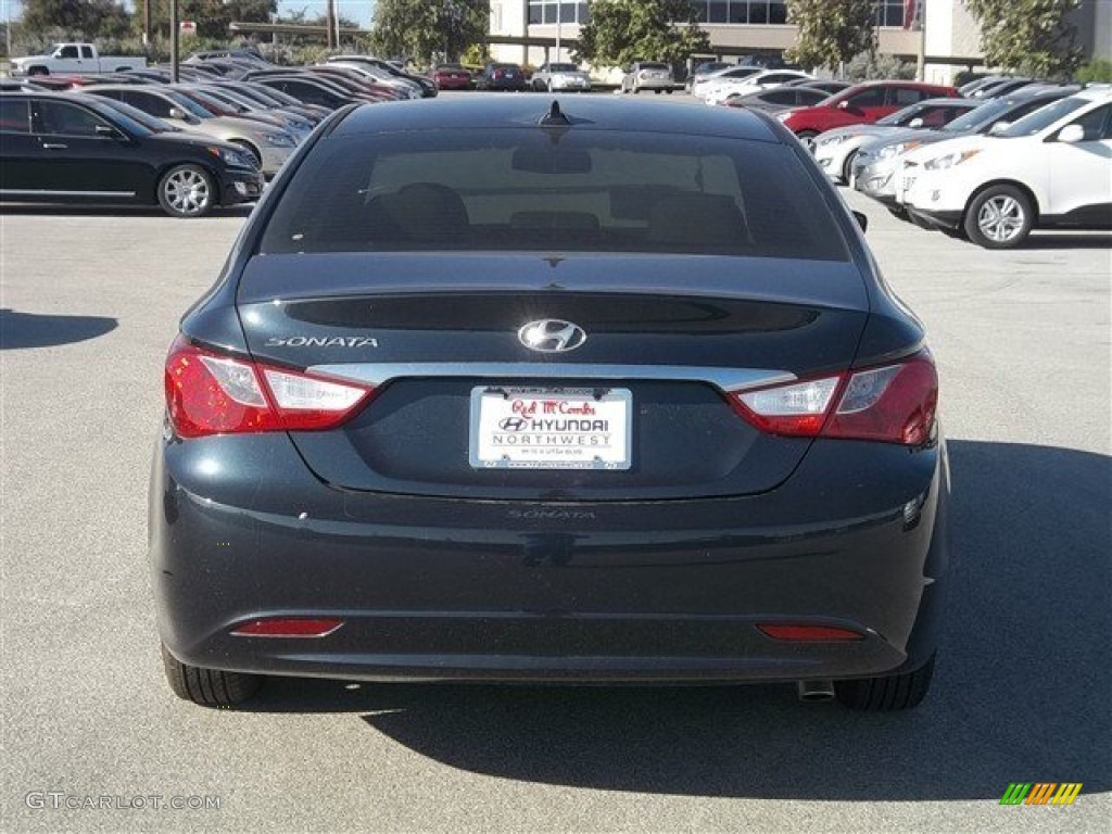 2013 Sonata GLS - Pacific Blue Pearl / Camel photo #5