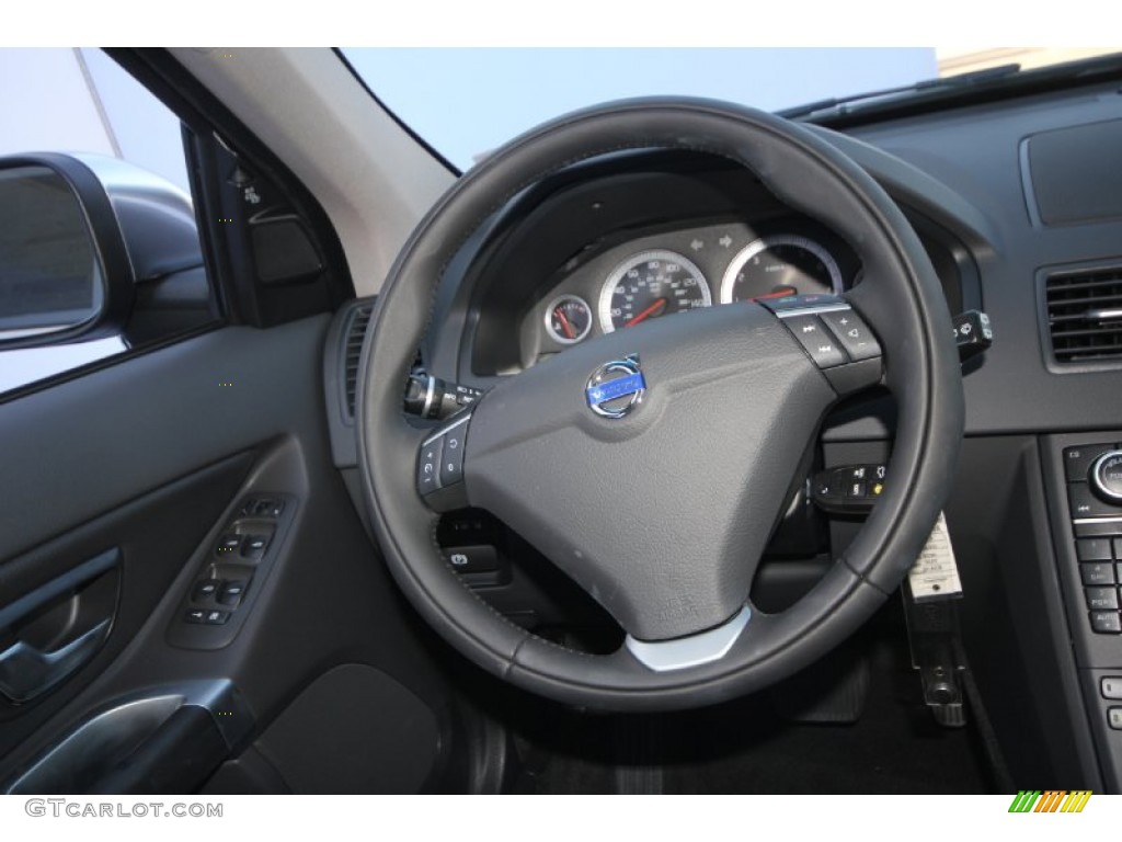 2013 Volvo XC90 3.2 Off Black Steering Wheel Photo #73774827