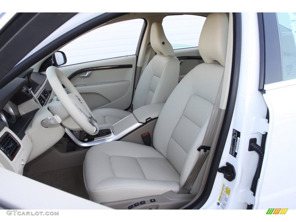 Soft Beige/Anthracite Interior 2013 Volvo S80 3.2 Photo #73775333