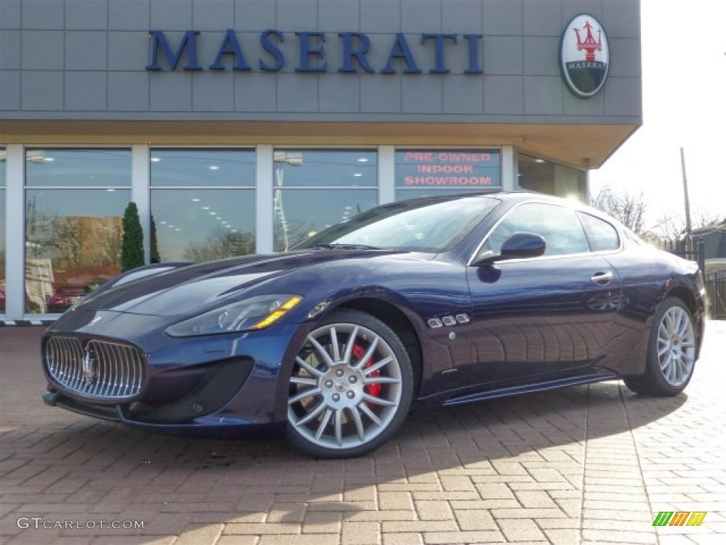 Blu Oceano (Blue Metallic) 2013 Maserati GranTurismo Sport Coupe Exterior Photo #73775628
