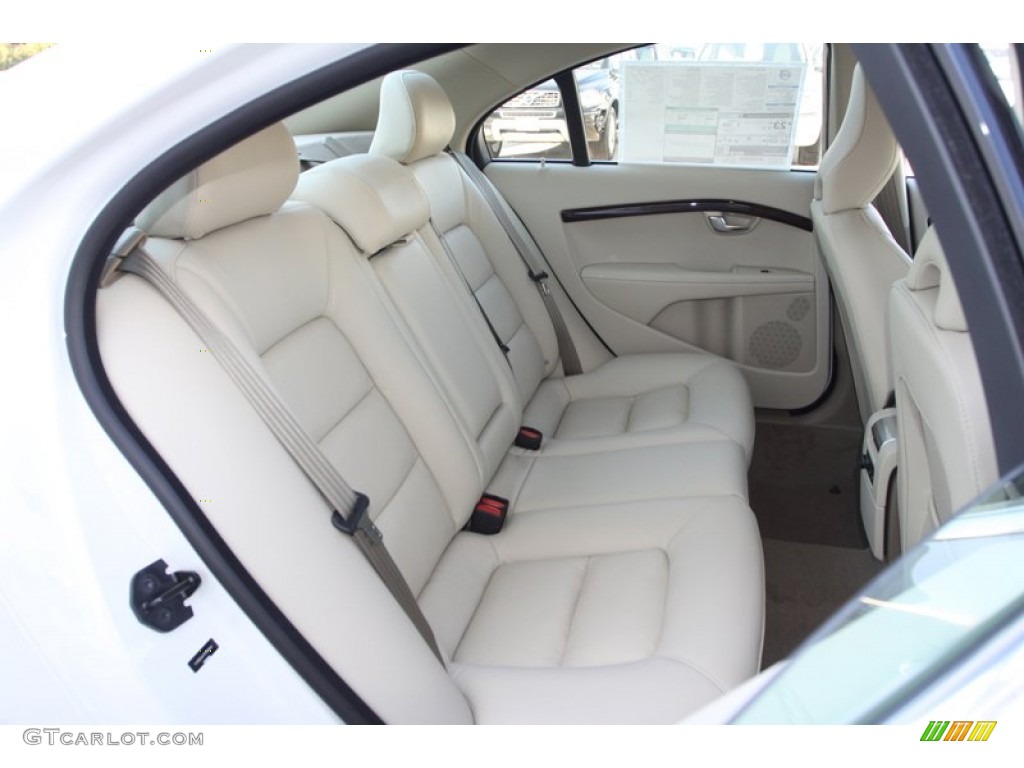 2013 Volvo S80 3.2 Rear Seat Photo #73775655