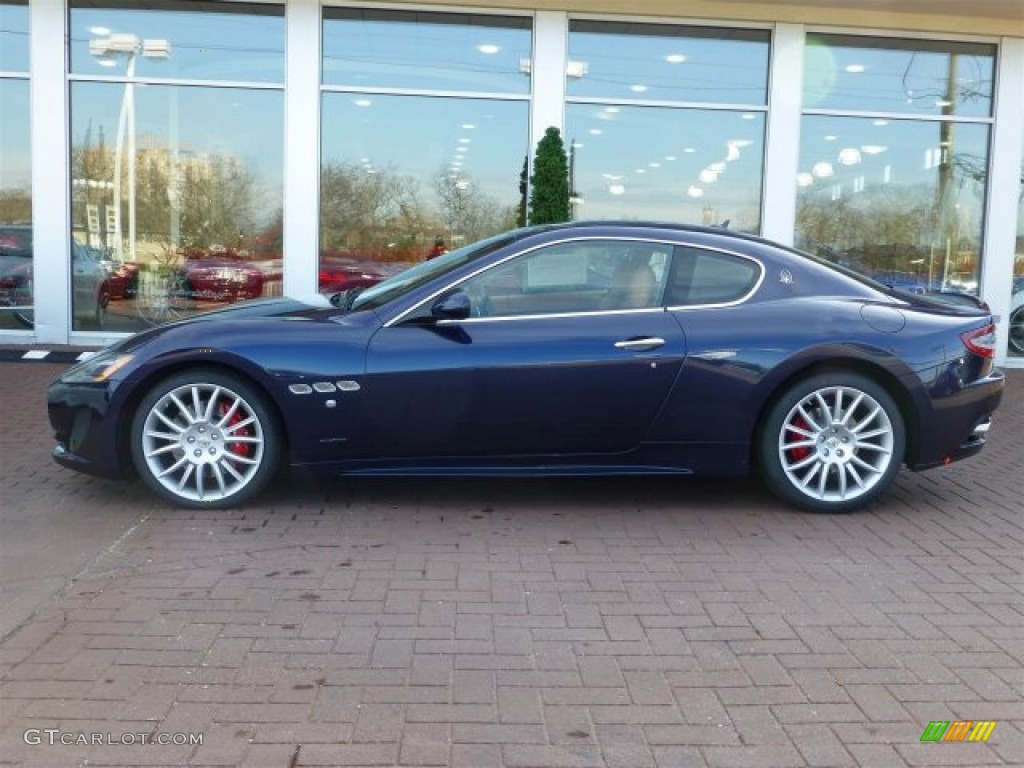 Blu Oceano (Blue Metallic) 2013 Maserati GranTurismo Sport Coupe Exterior Photo #73775660