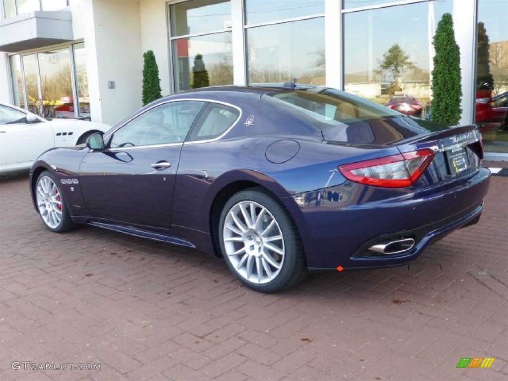 2013 GranTurismo Sport Coupe - Blu Oceano (Blue Metallic) / Cuoio photo #3