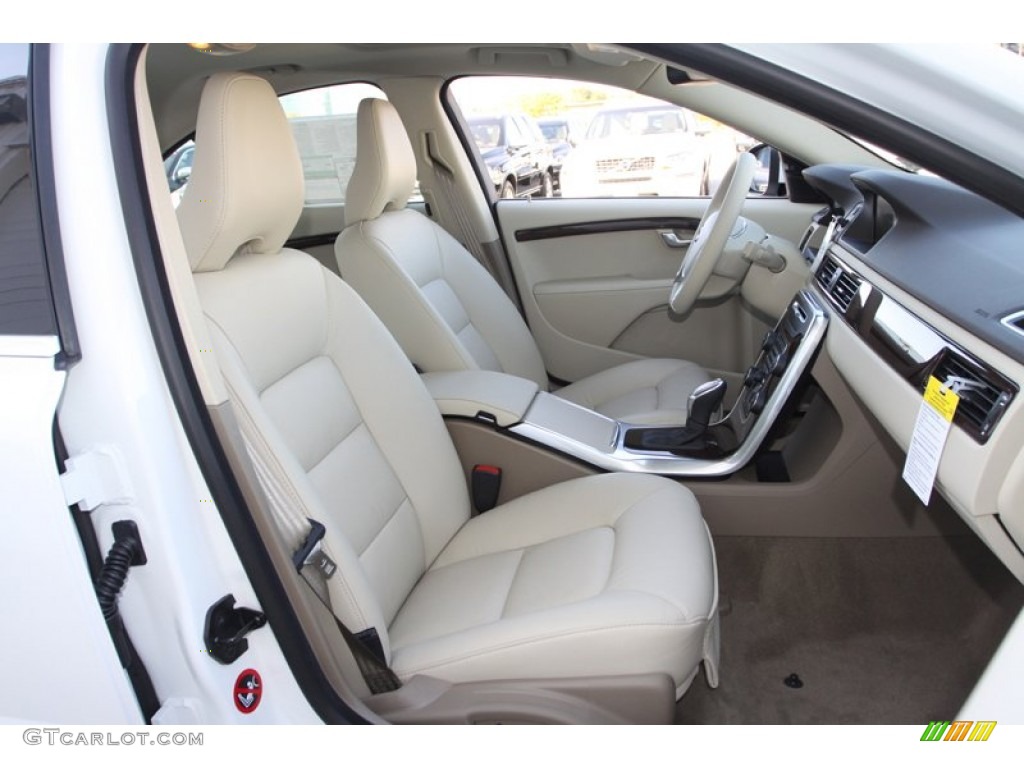 Soft Beige/Anthracite Interior 2013 Volvo S80 3.2 Photo #73775695